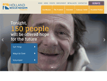 Tablet Screenshot of hollandrescue.org